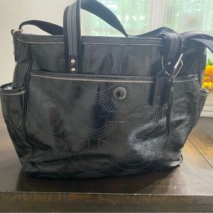 Coach diaper bag